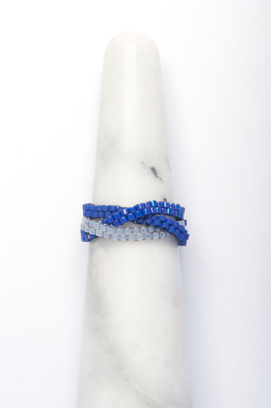 Cobalt Ombre Ring