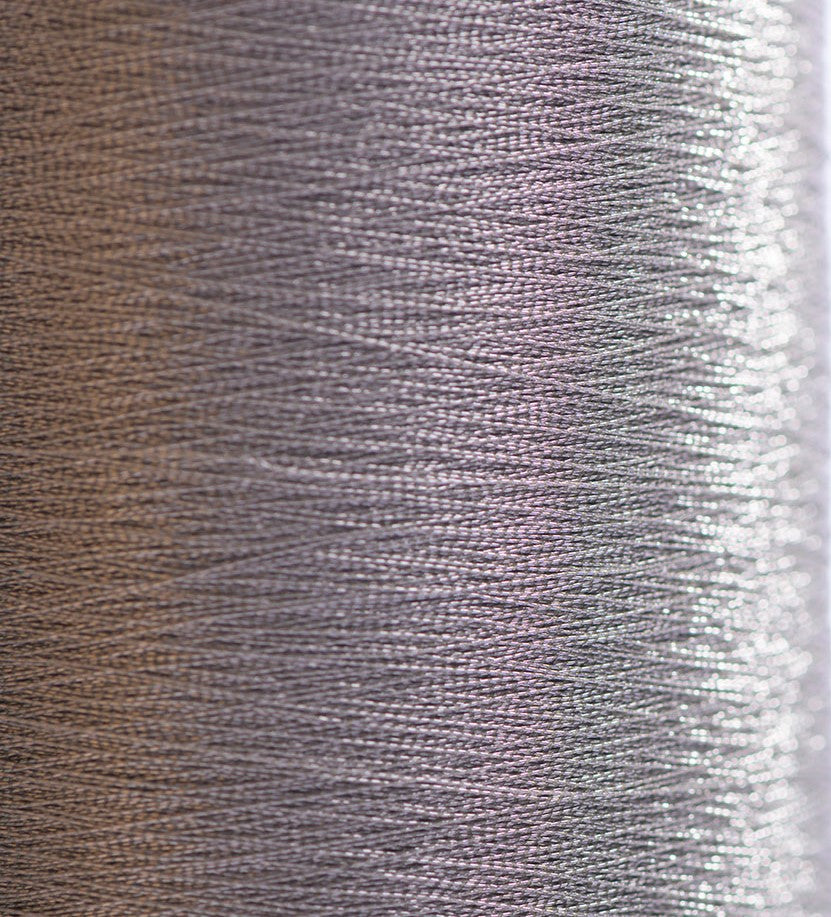 Silver Beaded Micro-Crochet