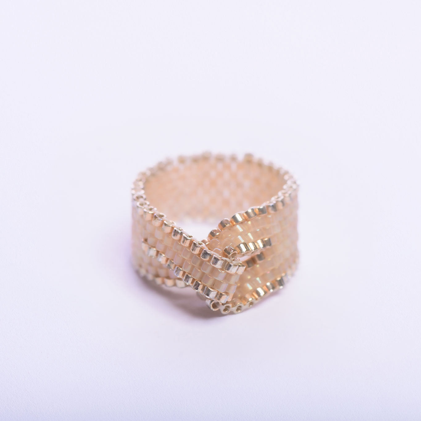 Champagne Knot Ring