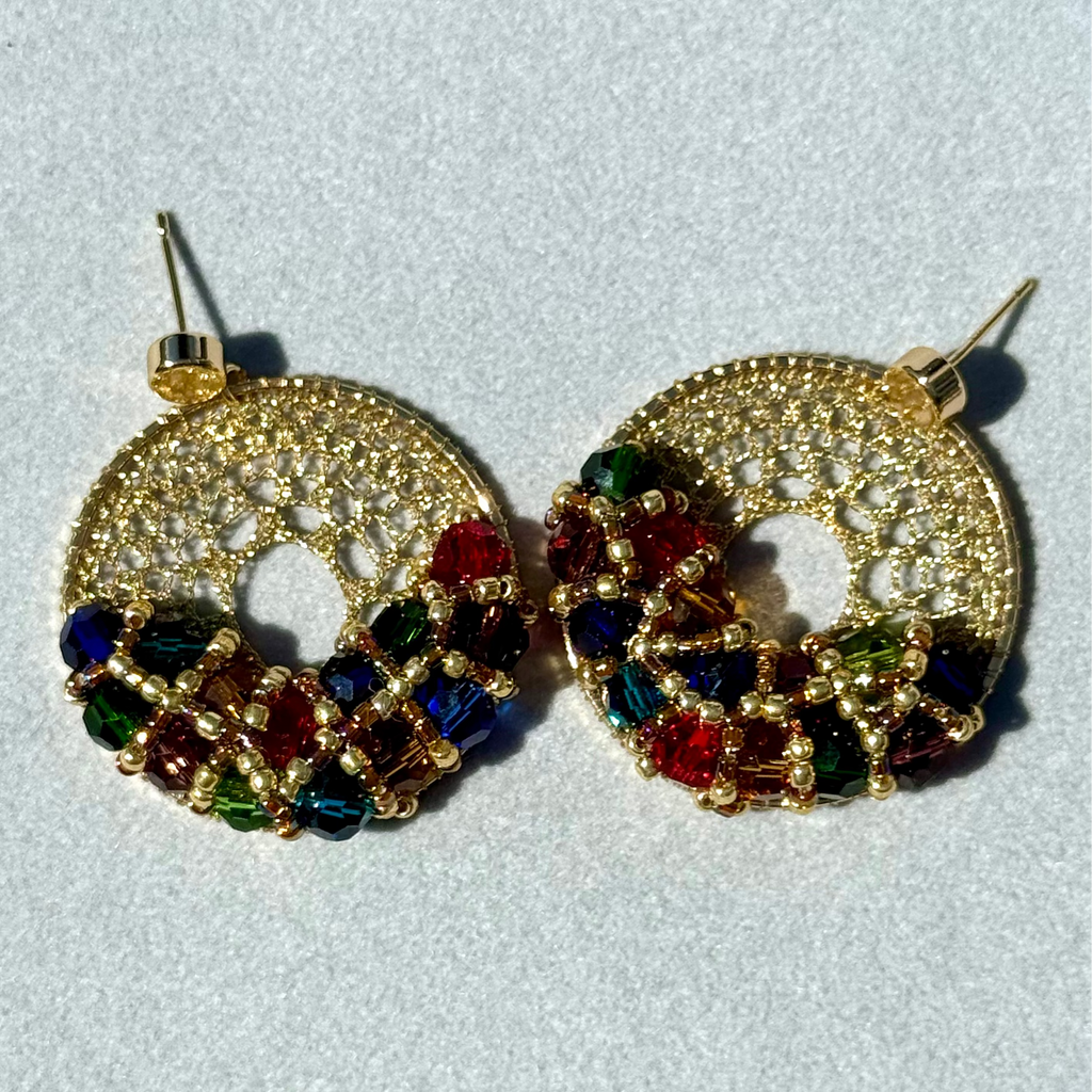 Jewel Bead & Crystal Micro-Crochet