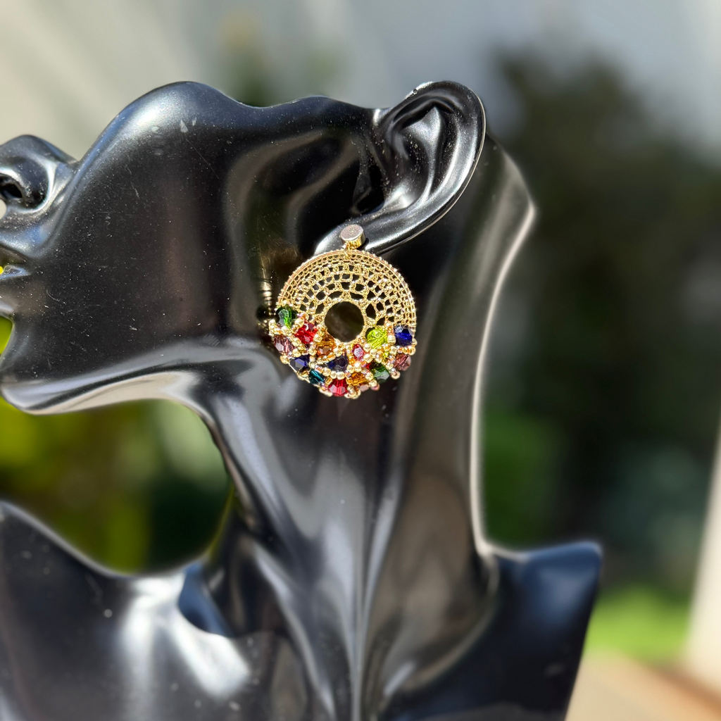 Jewel Bead & Crystal Micro-Crochet