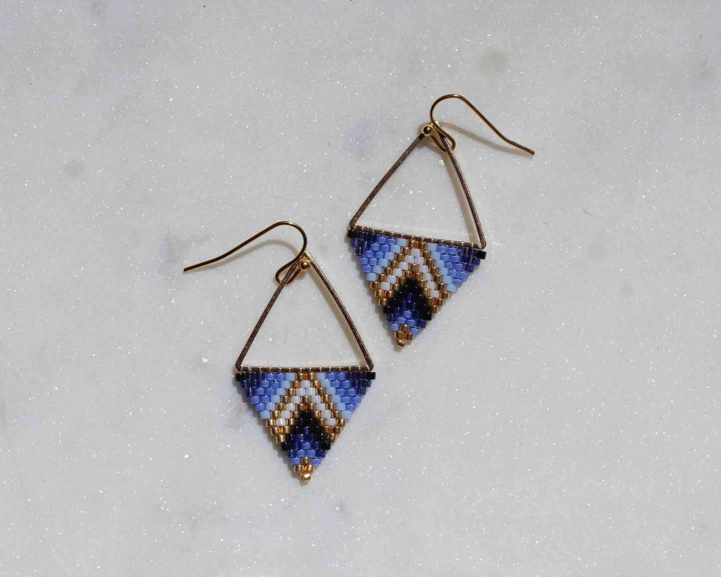 Blue & Gold Tribal