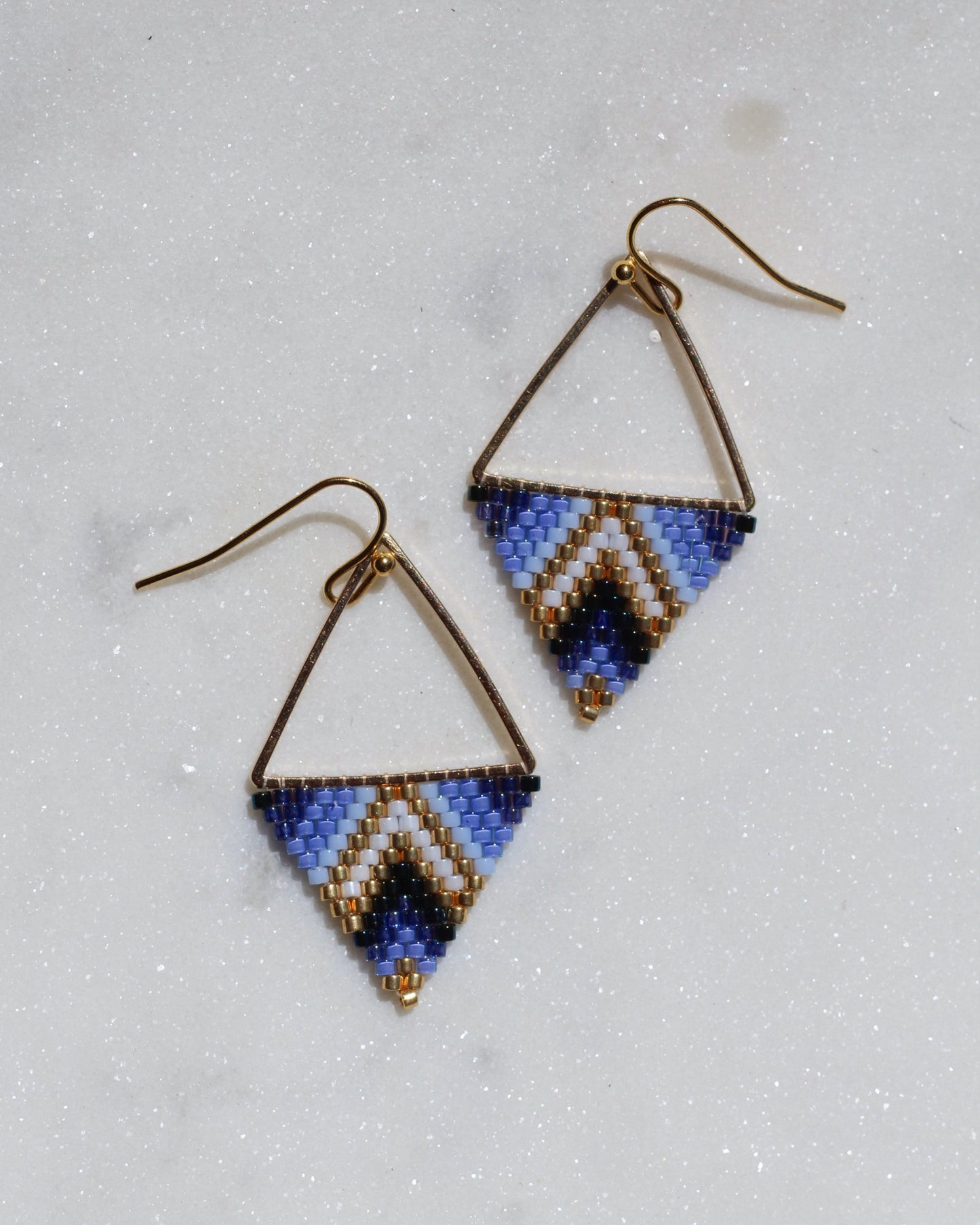 Blue & Gold Tribal