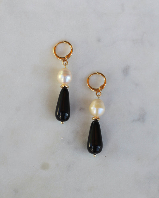 Black & Pearl Drops