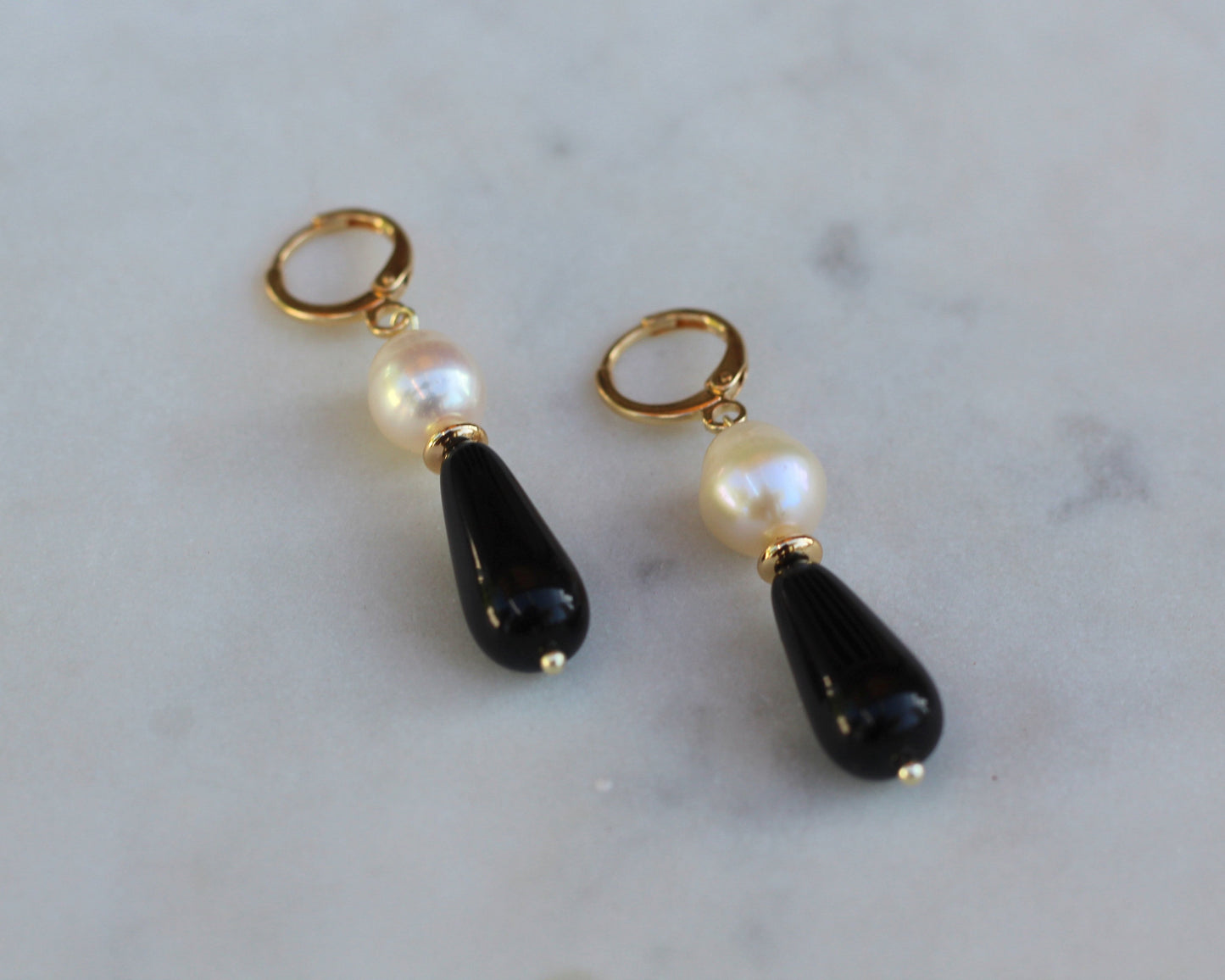 Black & Pearl Drops